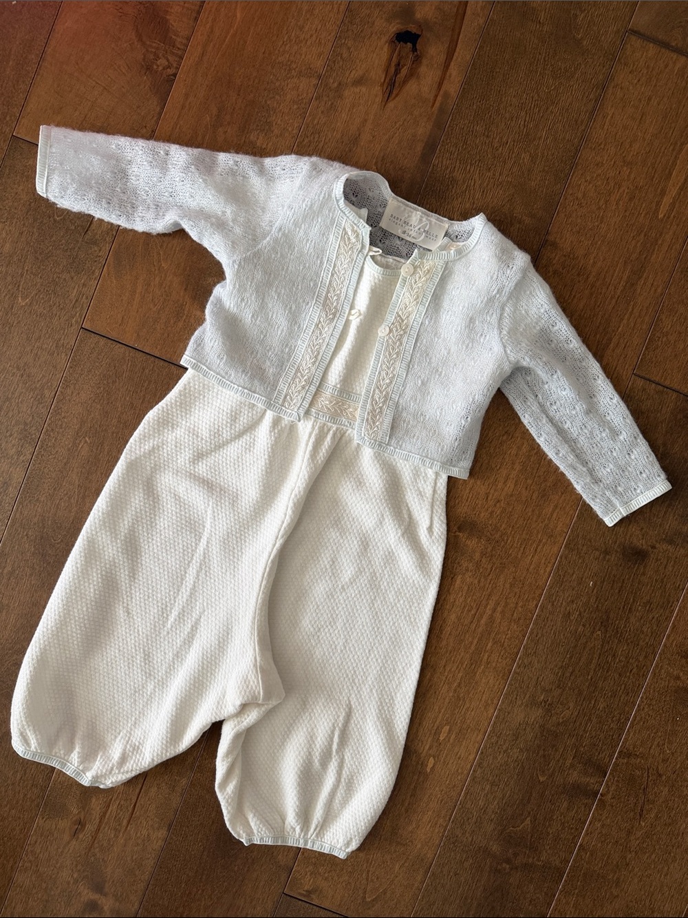 BABY BEAU & BELLE boys baptism outfit
